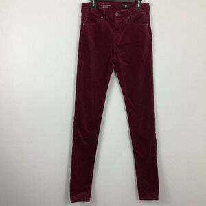 Adriano Goldschmied The Farrah Skinny Velvet Jeans Size 24R